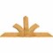 Ekena Millwork Richland Rough Sawn Timber Gable Bracket, Western Red Cedar, 60"W x 35"H x 2"D x 6"F, 14/12 Pitch GBW060X35X0206RIC00RWR - alternate 2